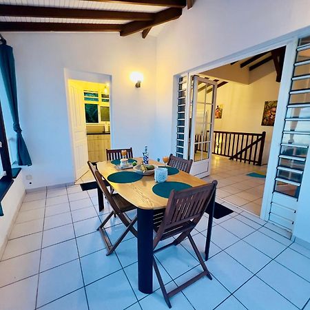 Villa Iguana, Duplex Paisible, Vue Magnifique Mer Et Rocher Du Diamant, Piscine Sainte-Luce Exterior foto